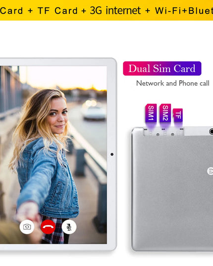 TABLET 10.1 Inch Tablet Android 13 Tablet 6GB RAM 128GB ROM 4G