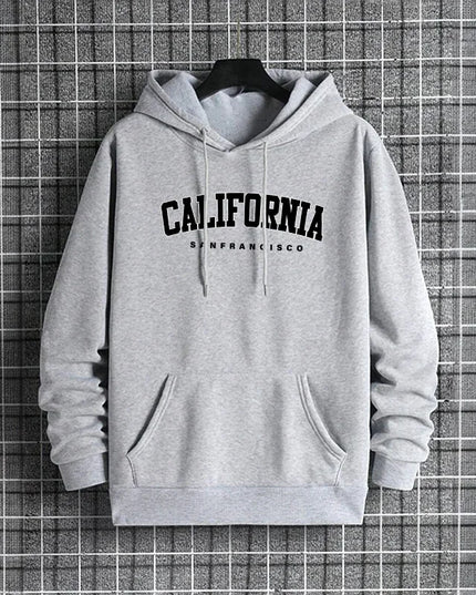 Men's hooded sweatshirt - Urban street fashion top