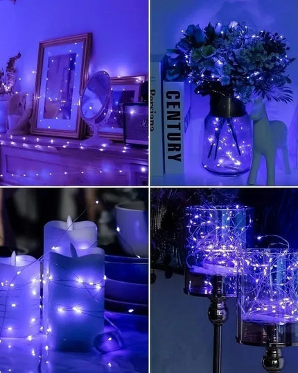 Battery Powered 10/20/30/50/100LEDs String Lights