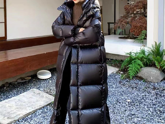 Extended Tall Thick Down Jacket Women