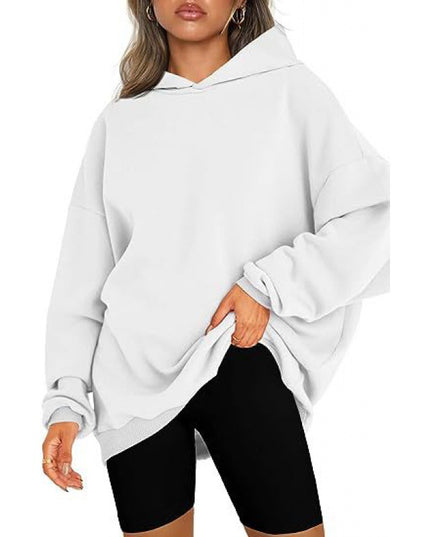 Women's Fashion Casual Thick Hooded Sweater