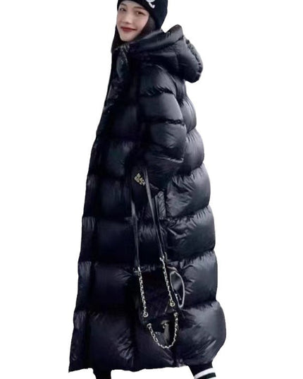 Extended Tall Thick Down Jacket Women
