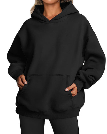 Women's Fashion Casual Thick Hooded Sweater