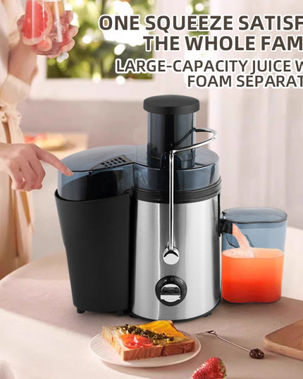 High-Capacity Multi-Function Cold-Press Juicer For Home Use