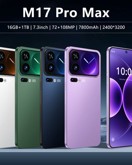 New M17 Pro Max Phone With A Large Screen