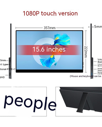 Touch Portable Monitor Mobile Phone Computer Game External Expansion Screen