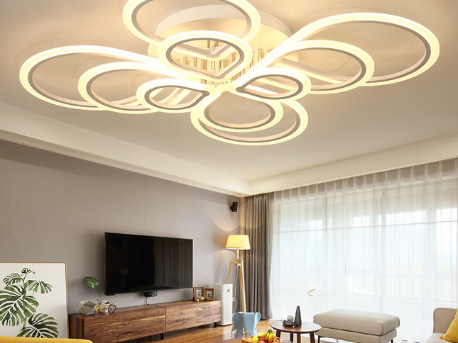 Annular Atmosphere Simple LED Ceiling Light