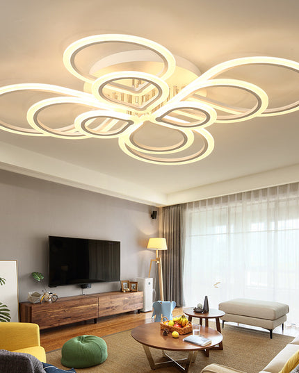 Annular Atmosphere Simple LED Ceiling Light