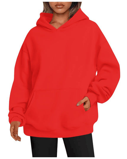 Women's Fashion Casual Thick Hooded Sweater