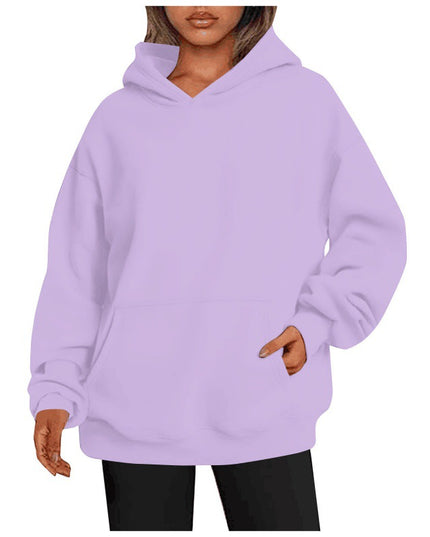 Women's Fashion Casual Thick Hooded Sweater