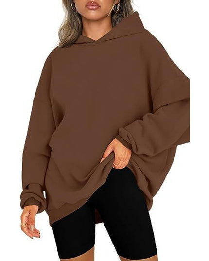 Women's Fashion Casual Thick Hooded Sweater