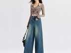 Retro Blue Trousers