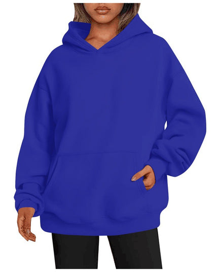 Women's Fashion Casual Thick Hooded Sweater