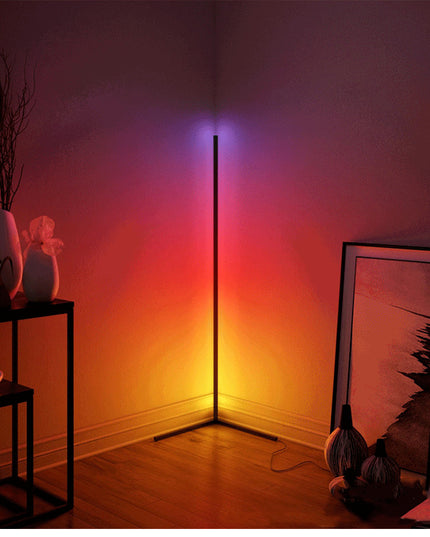 Nordic RGB Corner Floor Lamp Modern Simple
