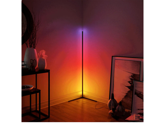 Nordic RGB Corner Floor Lamp Modern Simple